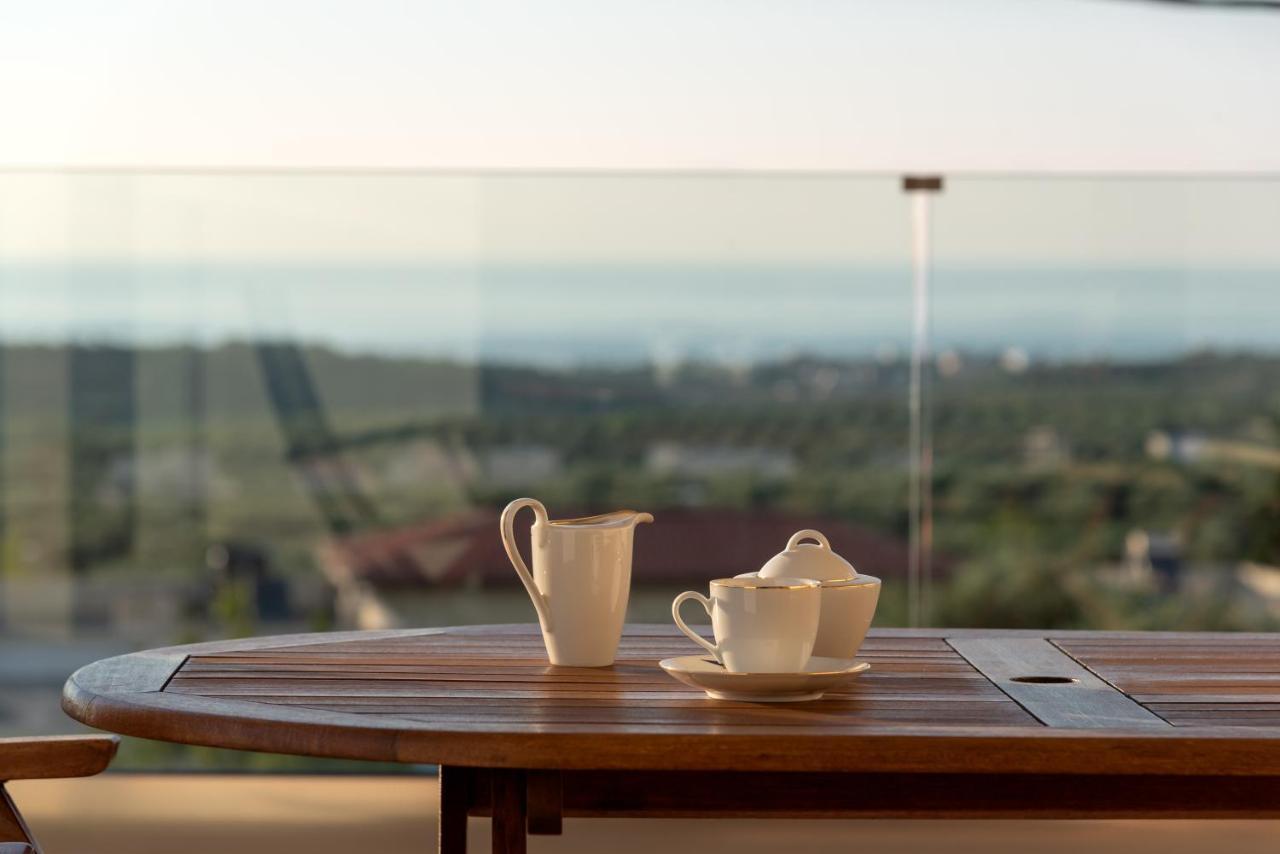 Family Villa Rousa In Rethymno With Pool, Bbq And Kids Area Loutra 외부 사진