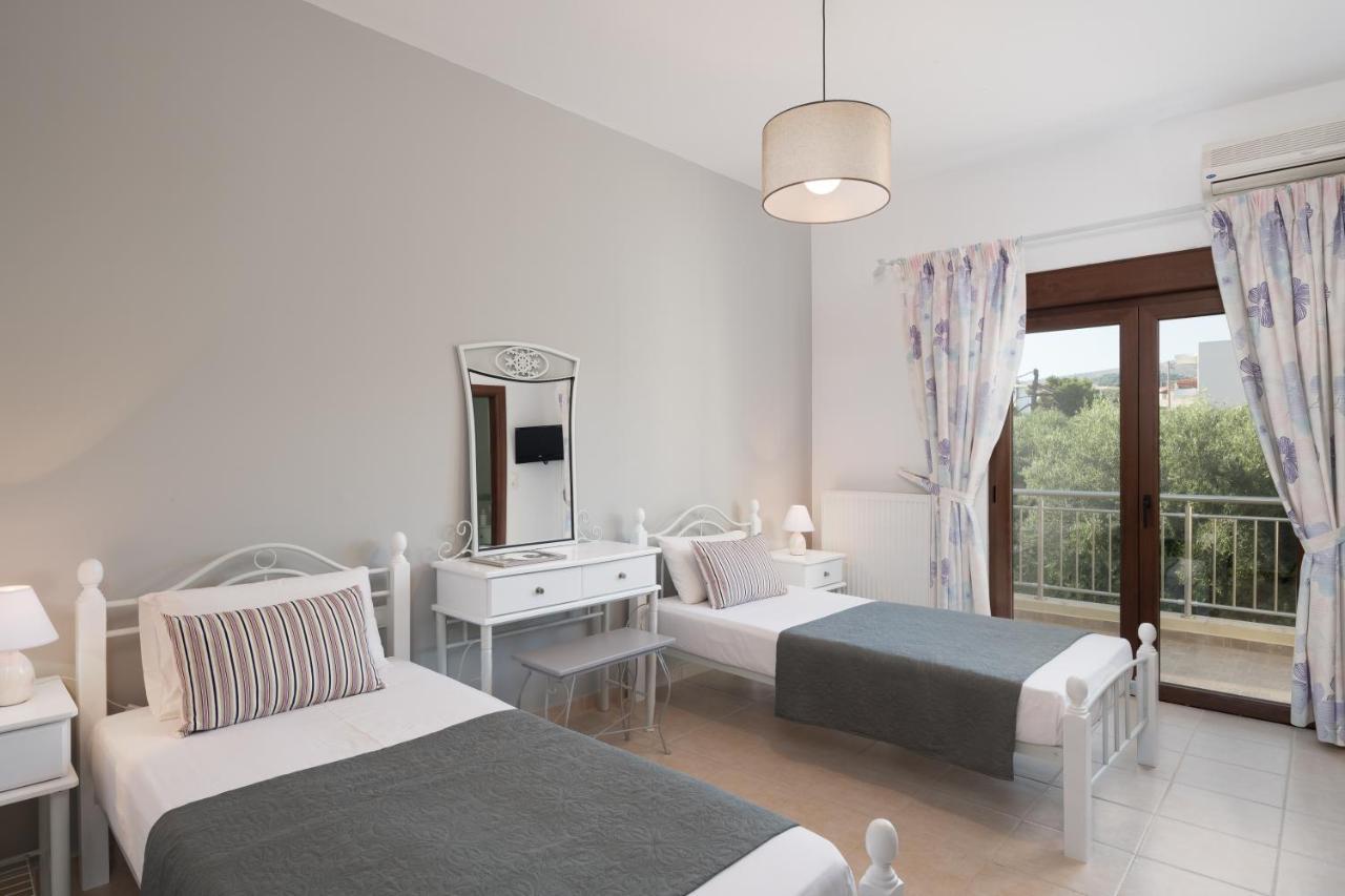 Family Villa Rousa In Rethymno With Pool, Bbq And Kids Area Loutra 외부 사진