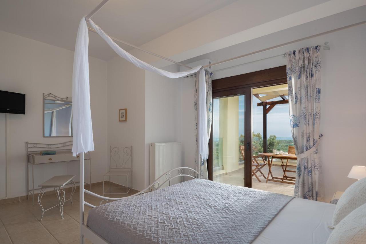 Family Villa Rousa In Rethymno With Pool, Bbq And Kids Area Loutra 외부 사진