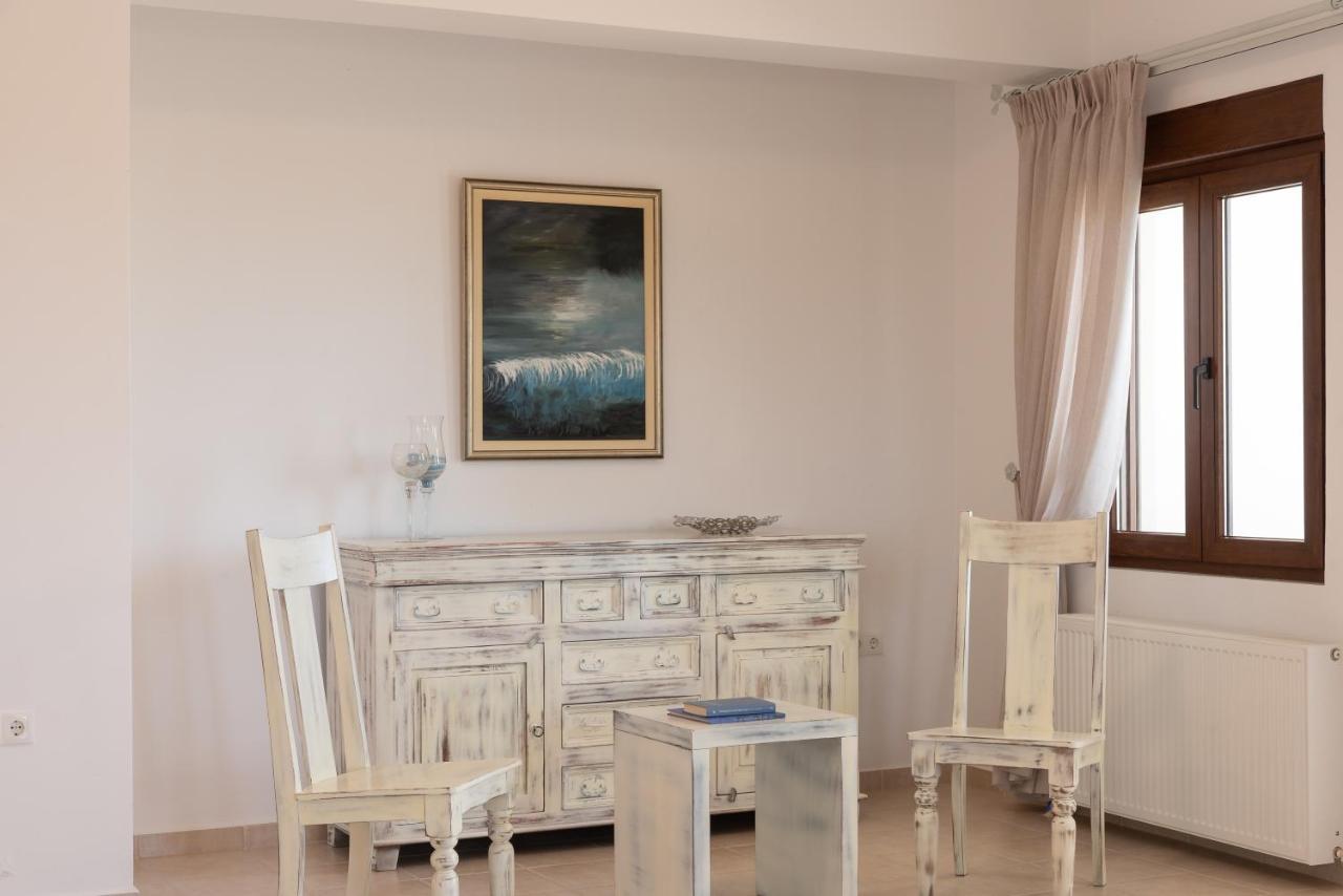 Family Villa Rousa In Rethymno With Pool, Bbq And Kids Area Loutra 외부 사진