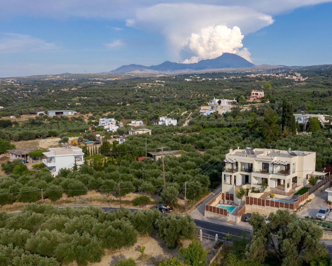 Family Villa Rousa In Rethymno With Pool, Bbq And Kids Area Loutra 외부 사진